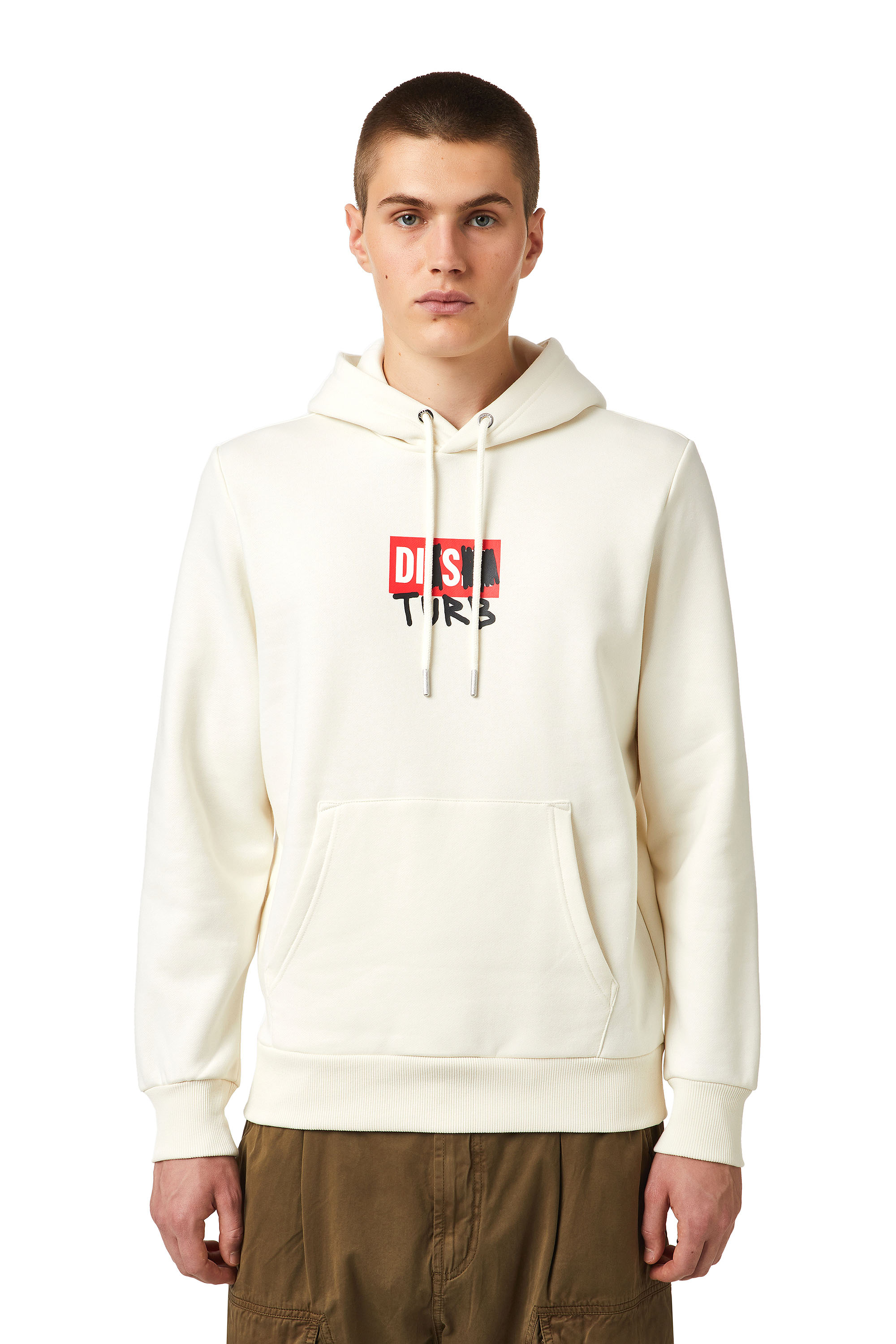 S-GIRK-HOOD-B8, White - Sweaters