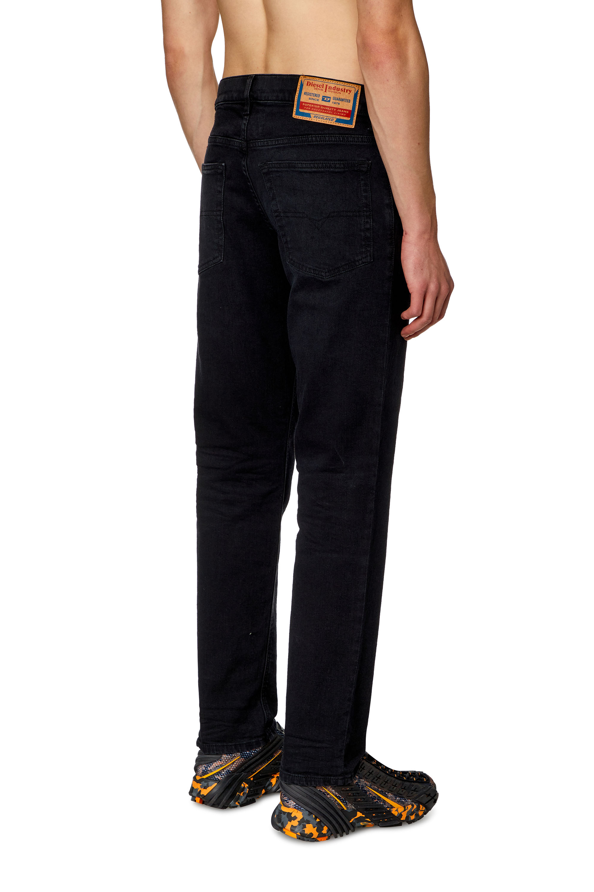 Diesel - Man's Tapered Jeans 2023 D-Finitive 0KIAJ, Black/Dark grey - 2