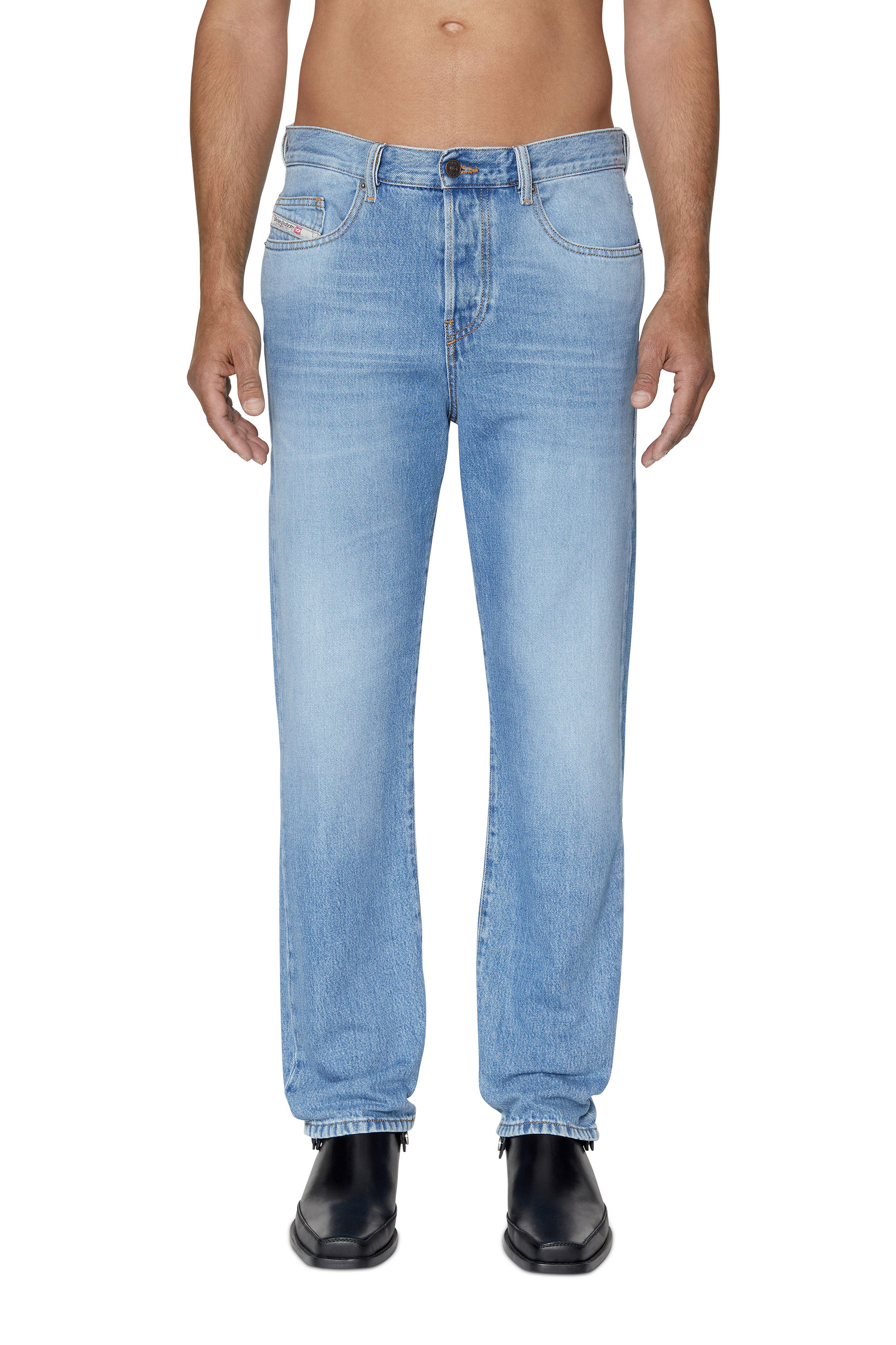 Diesel - Straight Jeans 2020 D-Viker 09C15, Light Blue - Image 2