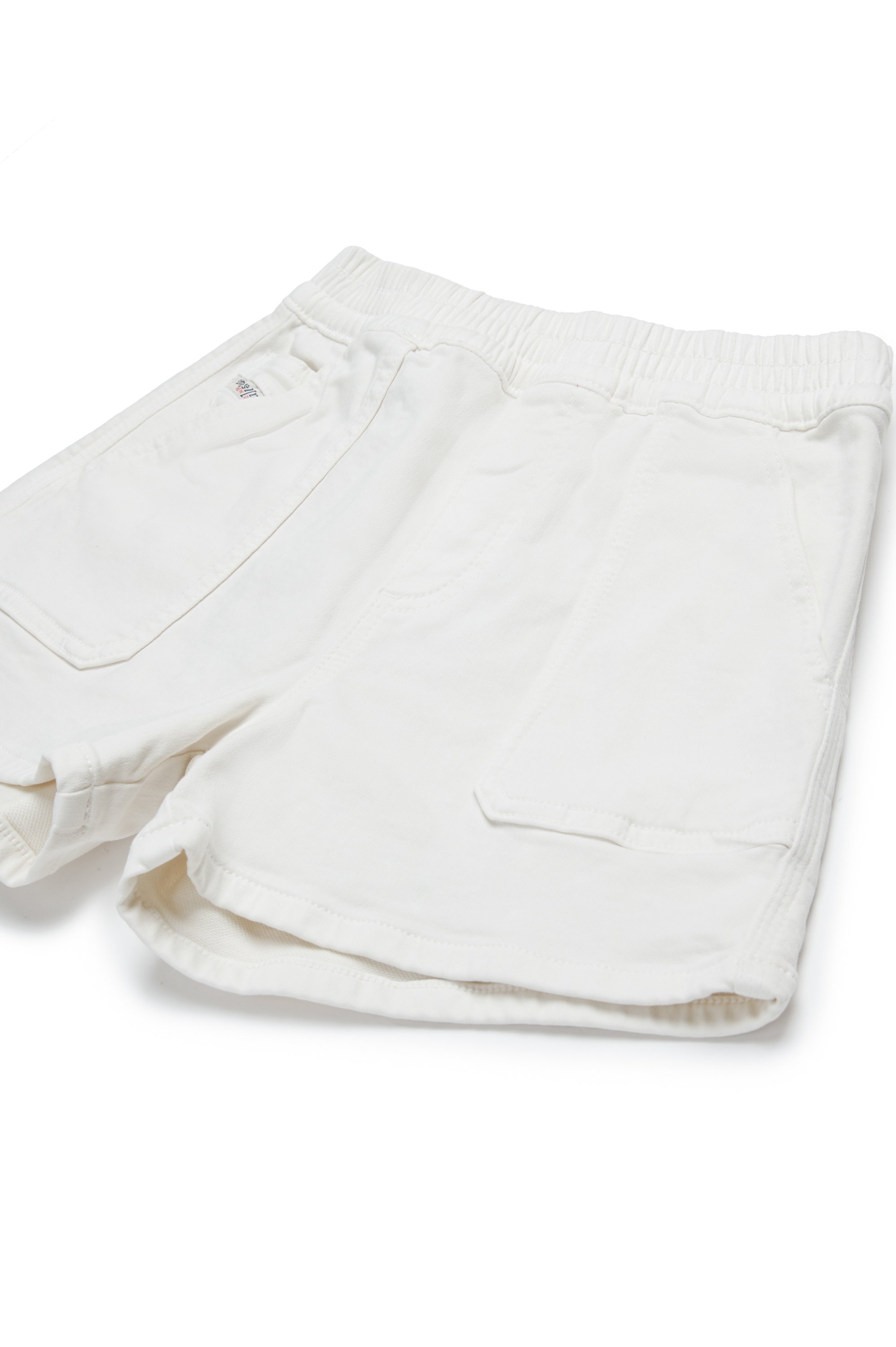 Diesel - PINTY JJJ, Woman's Coloured JoggJeans stretch shorts in White - 3