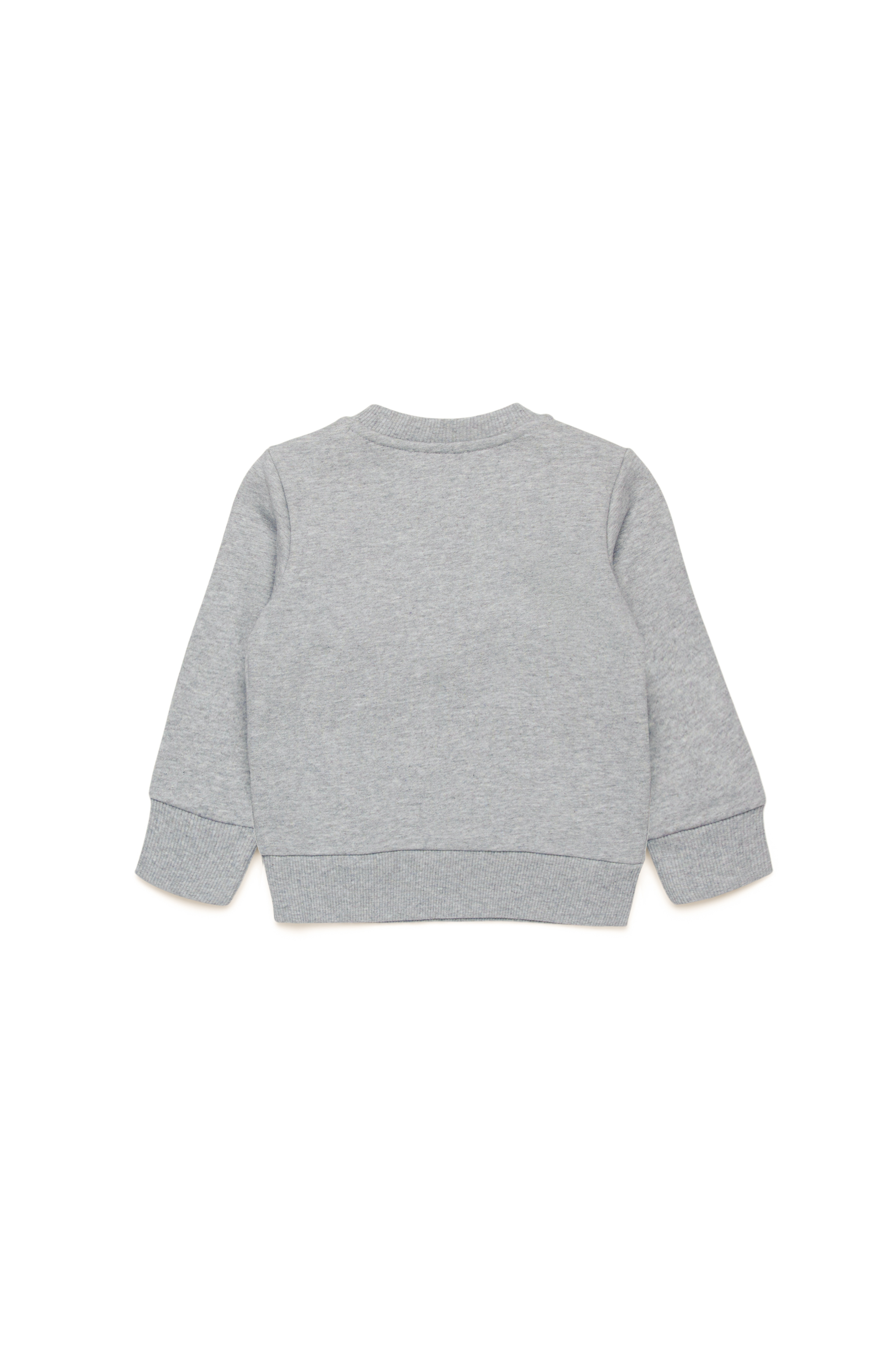 Diesel - SROBDOVALPJSAB, Man's Sweatshirt with Oval D patch in Grey - 2