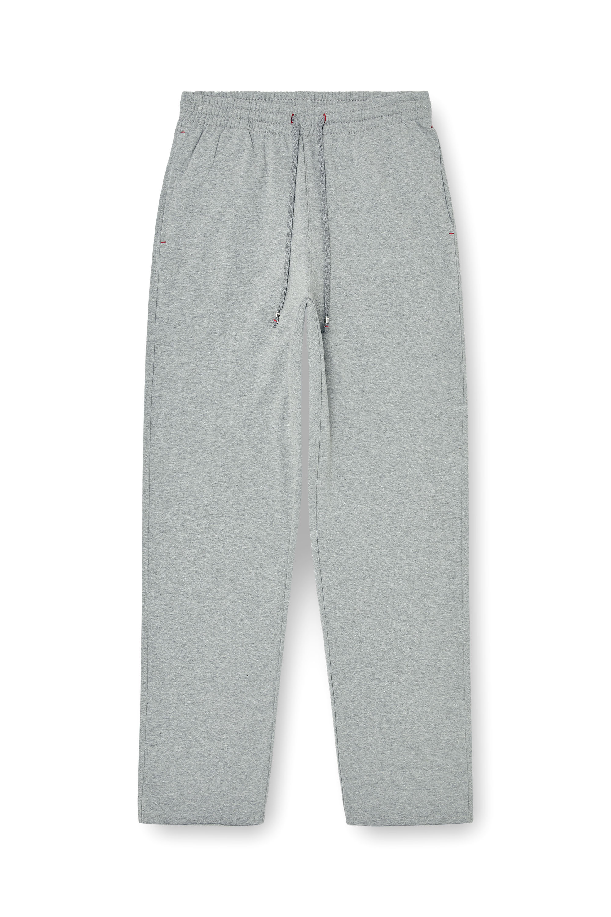Diesel - INDRA-D-CORE, Woman's Peached sweatpants with raw hems in Grey - 3