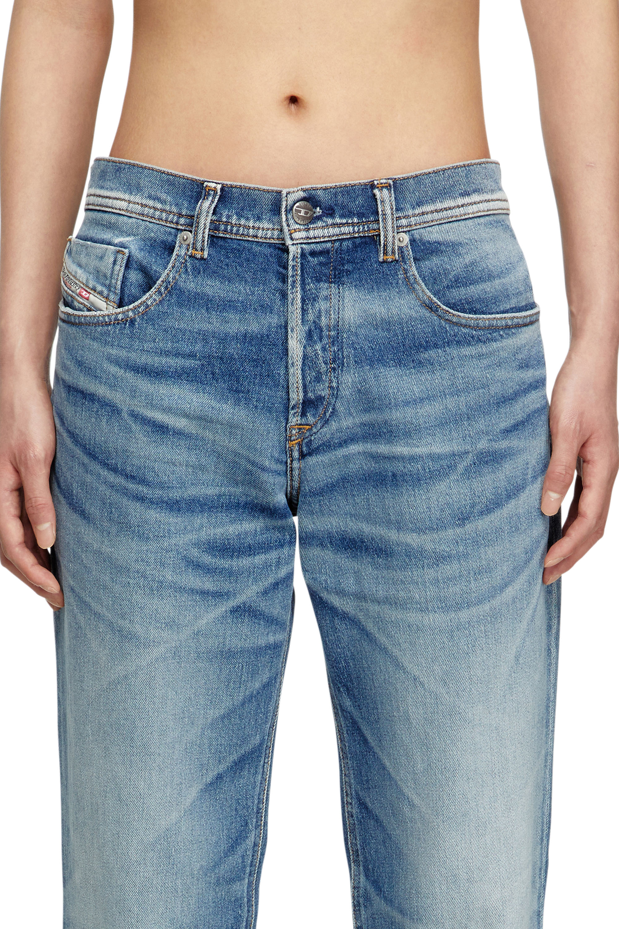 Regular Jeans 2023 D-Finitive 09M12, Medium blue Diesel - Man's Regular Jeans 2023 D-Finitive 09M12, Medium blue - 5