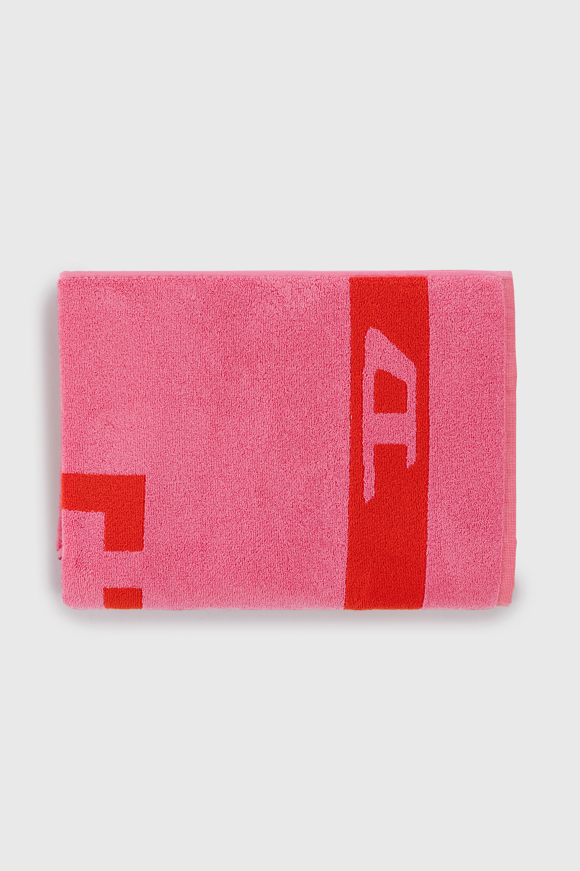 Diesel - 1018133  PIXEL TOYS 1 PINK/RED TOWEL, Unisex's Terry towel 100x180 cm in Red - 4