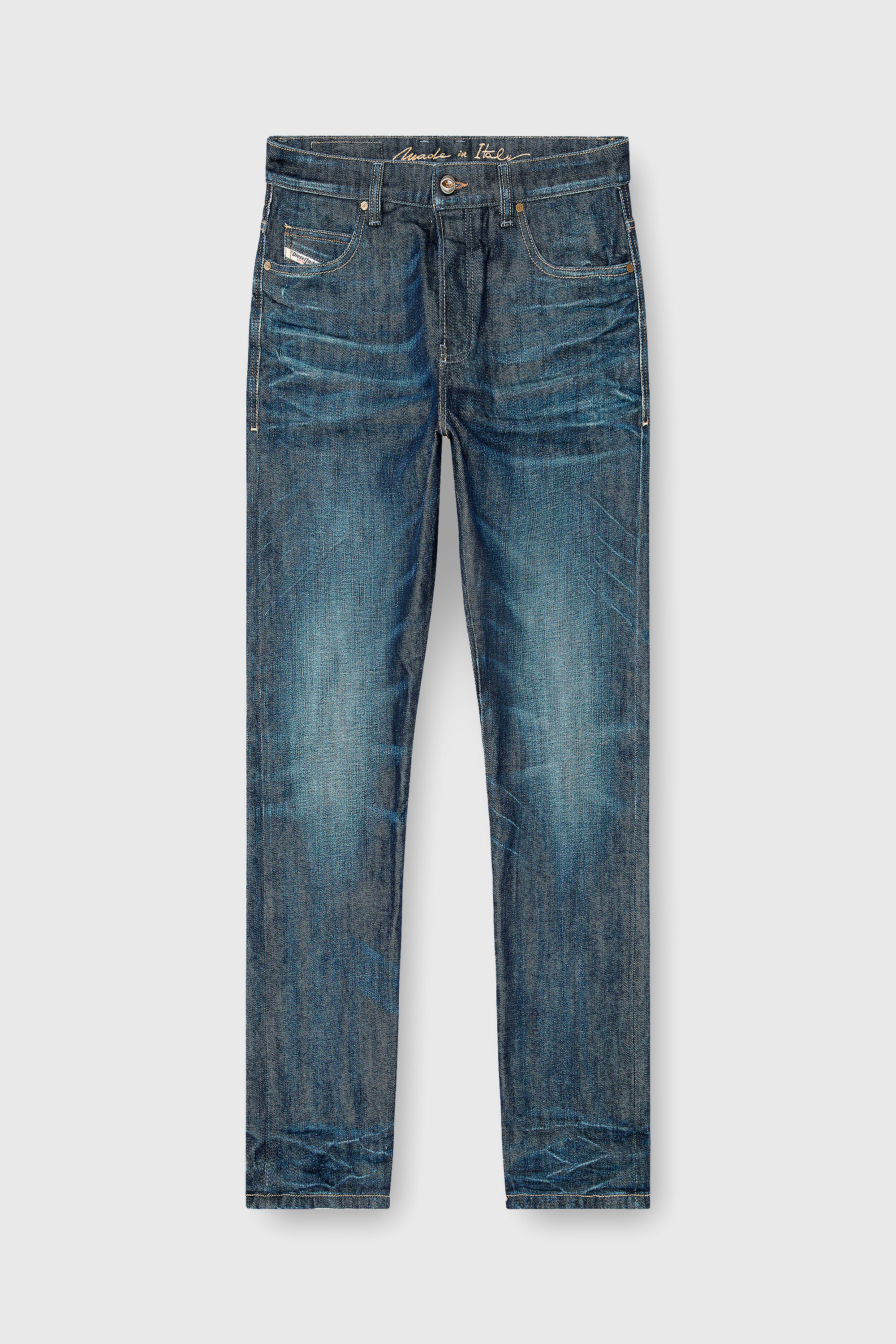 Diesel - Man's Slim Jeans 1993 D-Vyl 09Q04, Dark Blue - 2
