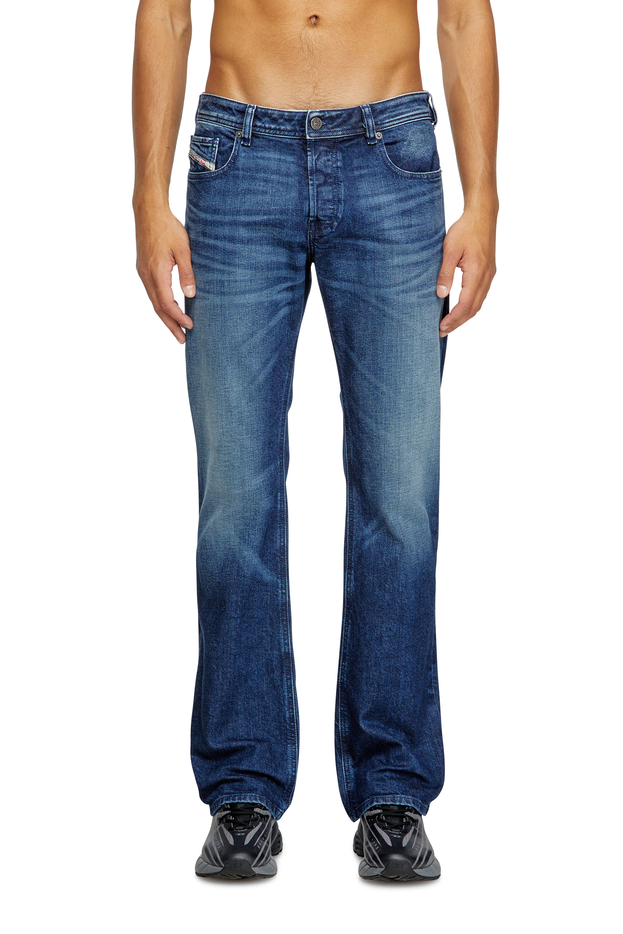 Diesel - Man's Bootcut Jeans 2007 Zatiny 09L51, Dark Blue - 2