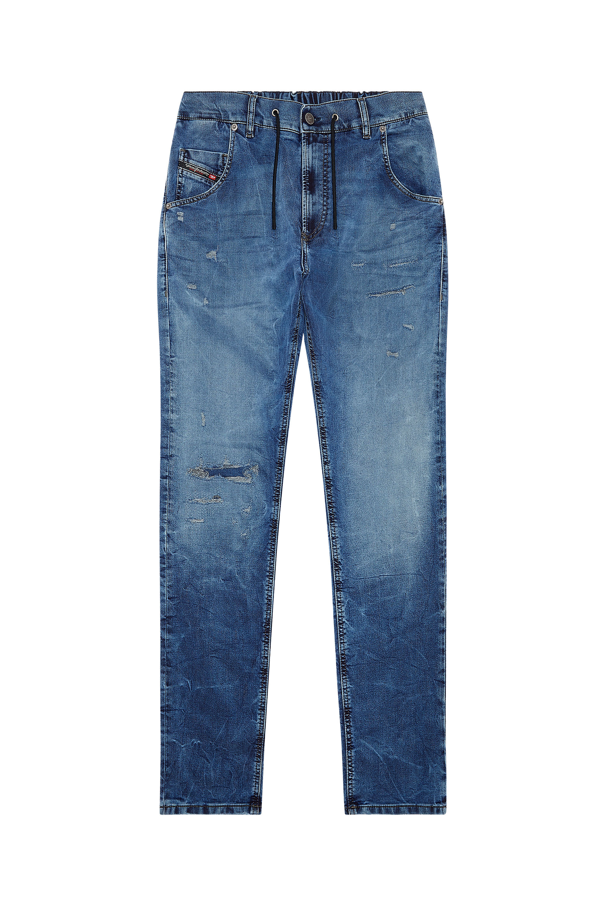 Diesel - Tapered Krooley JoggJeans® E9H11, Dark Blue - Image 5